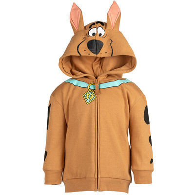 Warner Bros. Scooby Doo Fleece Zip Up Hoodie