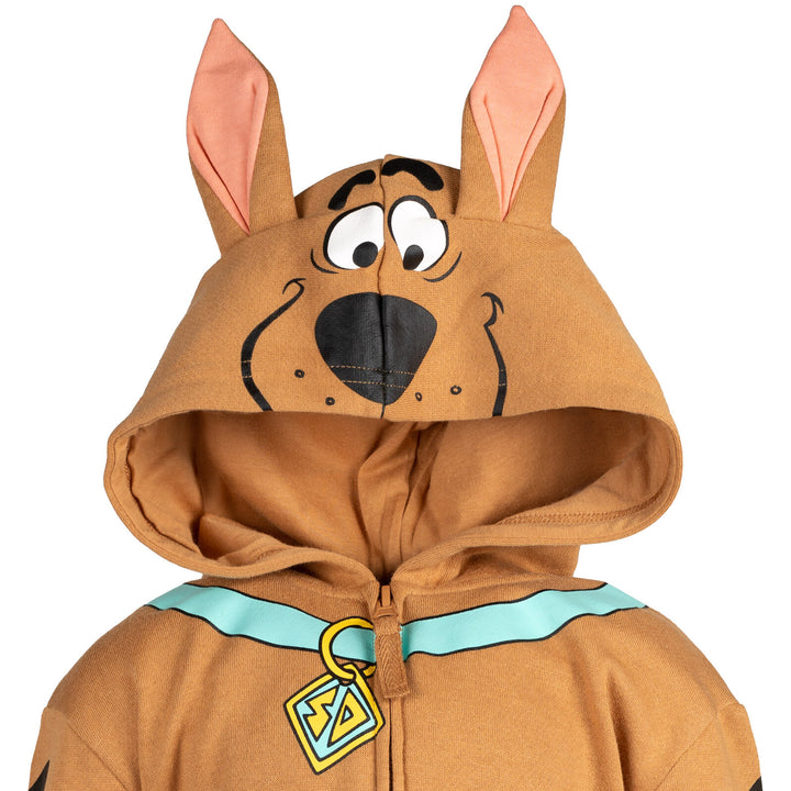 Warner Bros. Scooby Doo Fleece Zip Up Hoodie