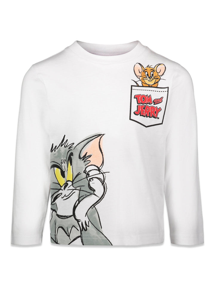 Tom & Jerry 2 Pack Long Sleeve Graphic T-Shirt