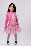 wicked Glinda Girls T-Shirt and Tulle Skirt Toddler to Big Kid