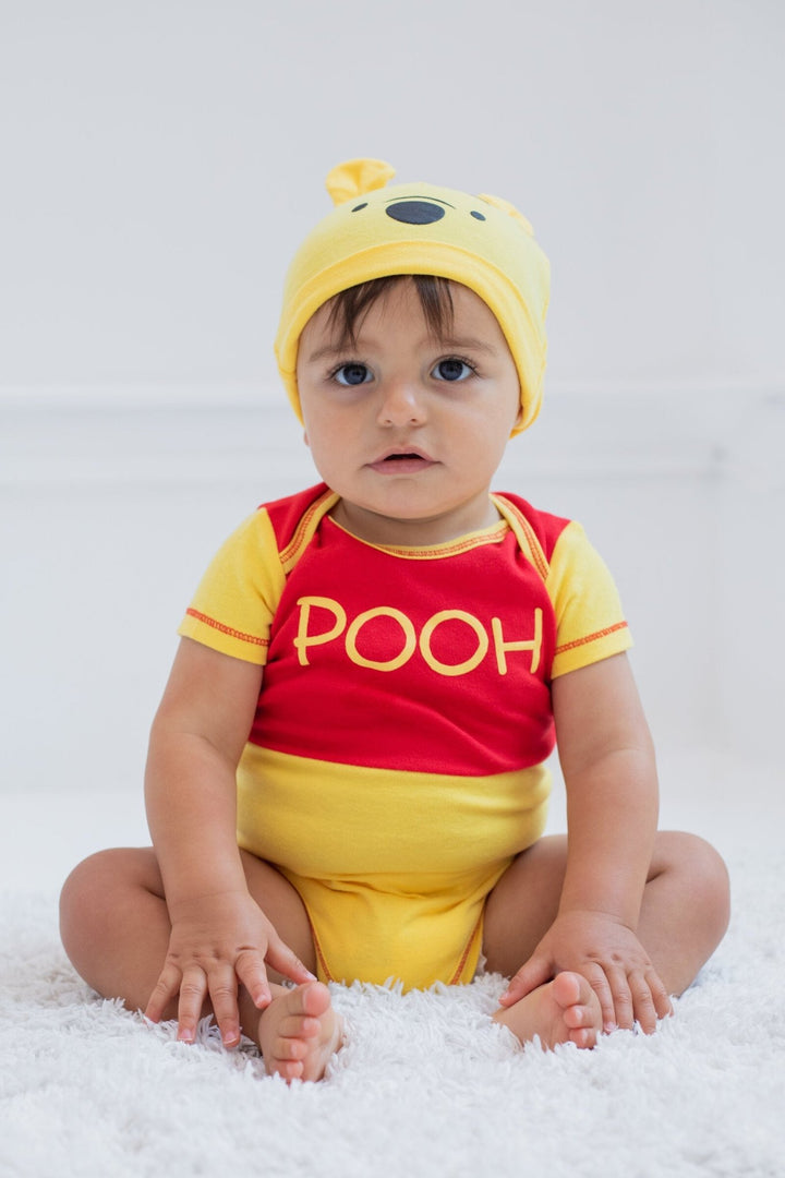 Winnie the Pooh Bodysuit and Hat Costume Set - imagikids