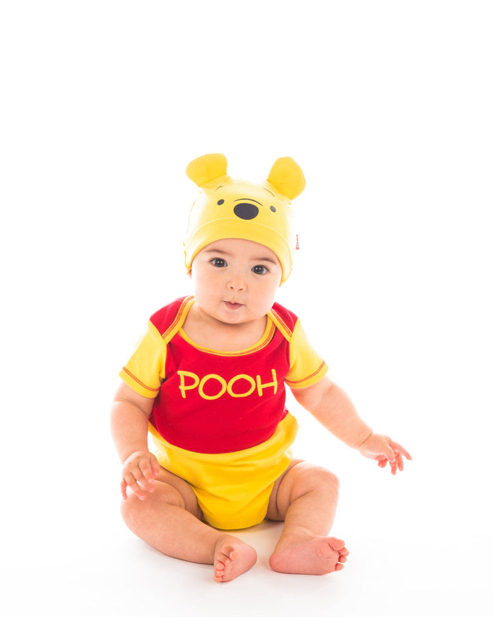 Winnie the Pooh Bodysuit and Hat Costume Set - imagikids