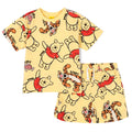 Winnie the Pooh French Terry T-Shirt and Shorts Outfit Set