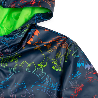Zip Up Waterproof Hooded Rain Jacket Coat - imagikids