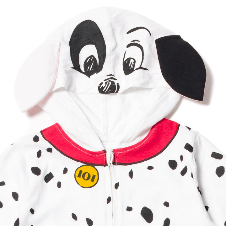 101 Dalmatians Zip Up Cosplay Coverall - imagikids