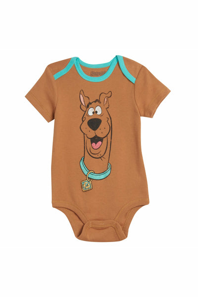 Scooby Doo 3 Pack Short Sleeve Bodysuit