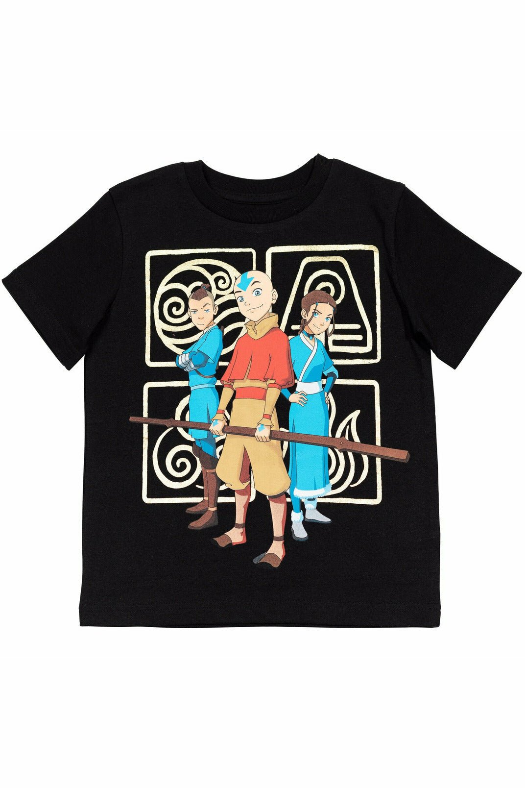 Avatar: The Last Airbender 3 Pack Graphic T-Shirts - imagikids