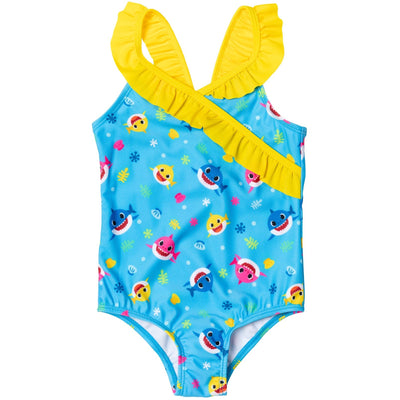 Baby Shark Crossover One Piece Bathing Suit - imagikids