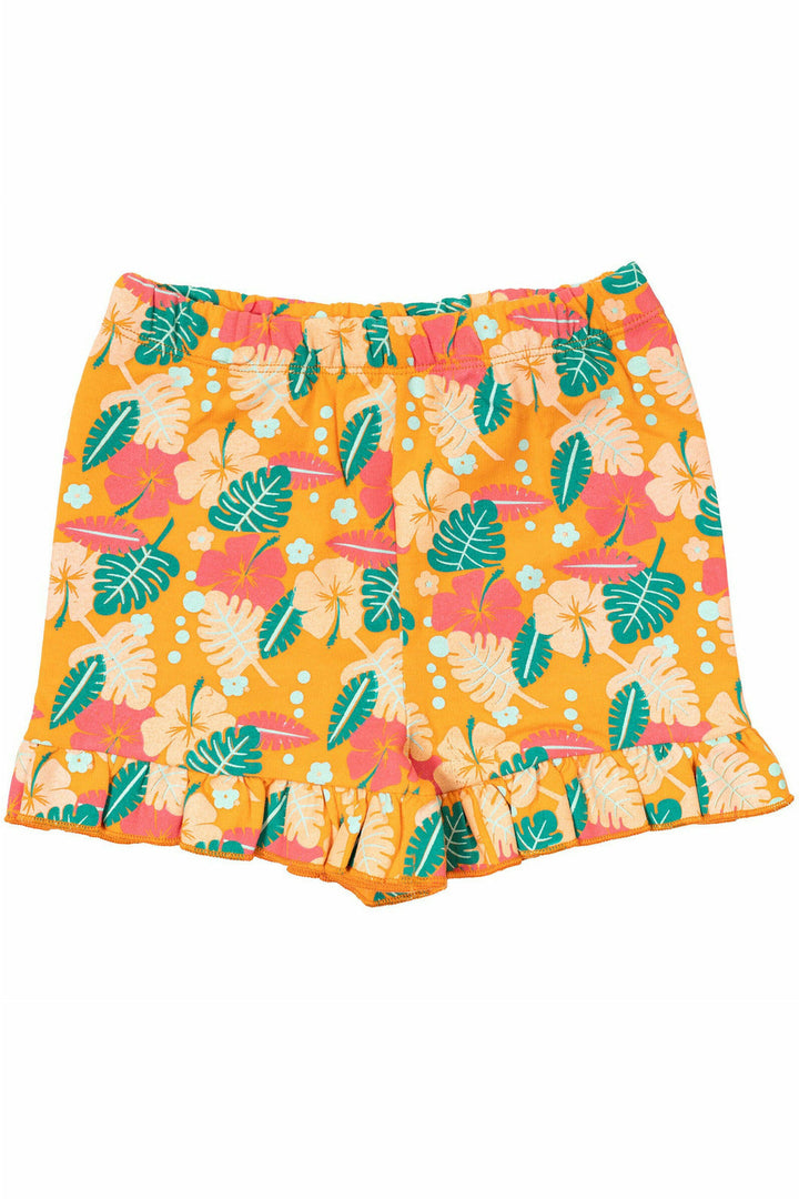 Baby Shark Pullover Graphic T-Shirt & Ruffle French Terry Shorts