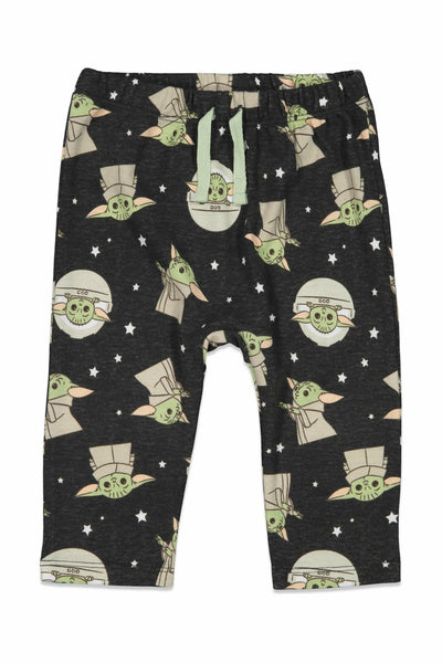 Baby Yoda 3 Piece Outfit Set: Bodysuit T-Shirt Pants