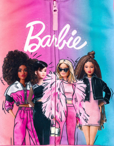 Barbie Fleece Zip Up Hoodie - imagikids