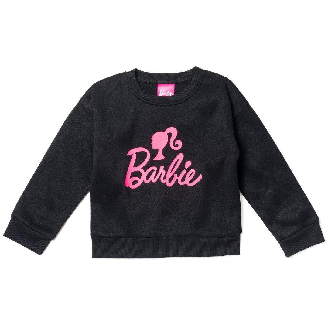 Barbie French Terry Sweatshirt and Jogger Pants Set - imagikids