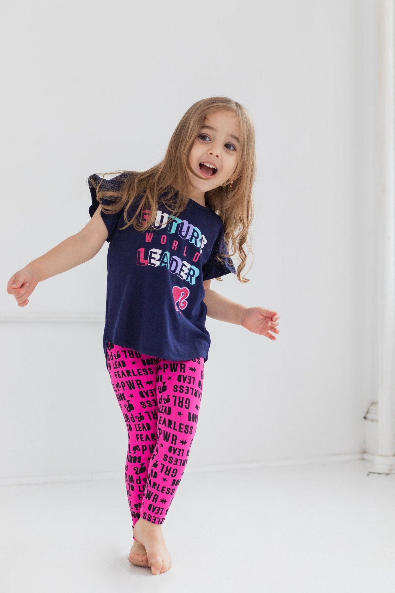 Barbie Graphic T-Shirt & Leggings Set - imagikids