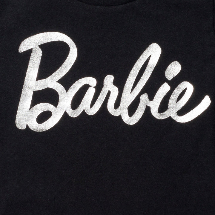 Barbie Metallic Print Pullover T-Shirt - imagikids