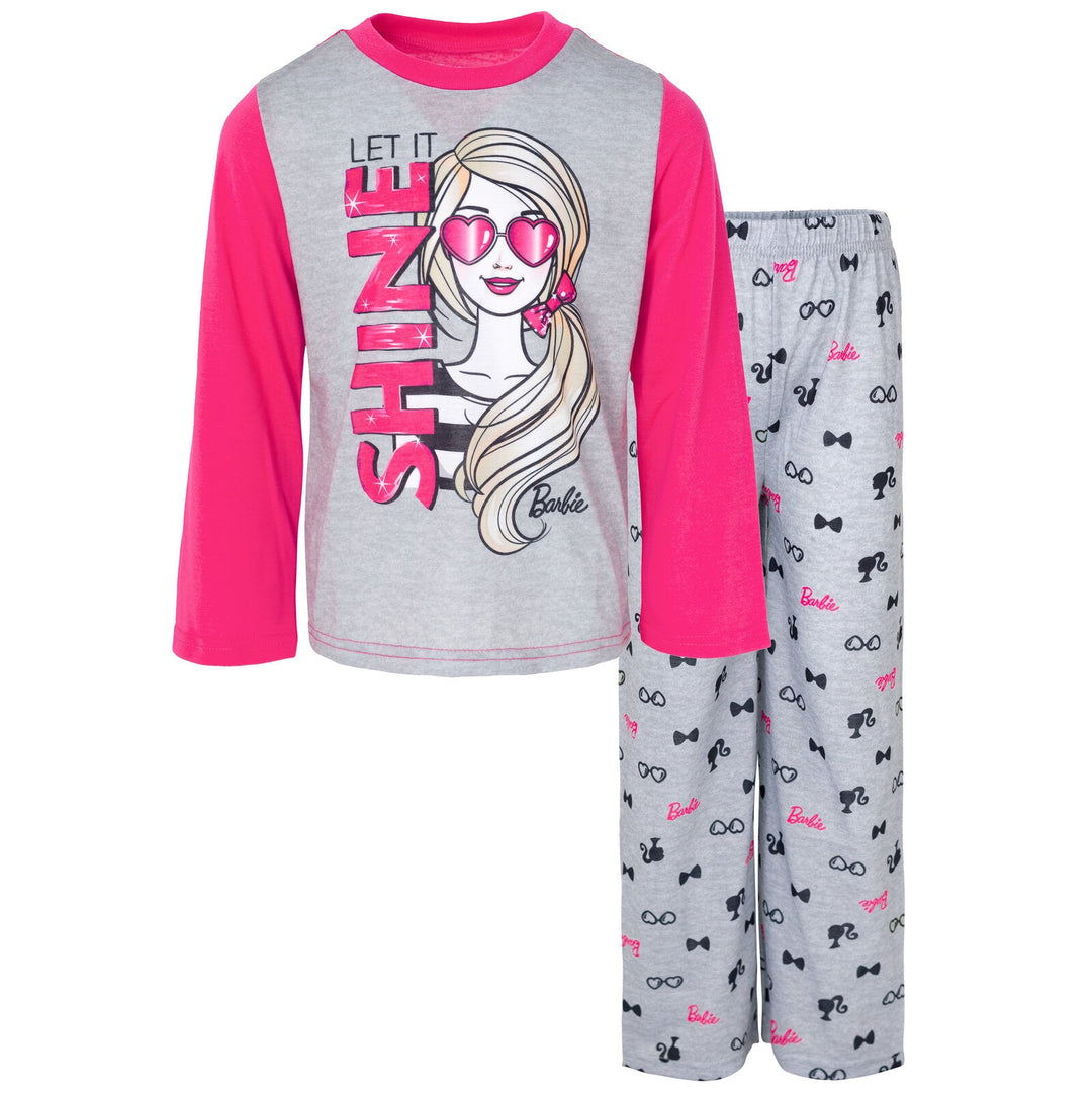 Barbie Pajama Shirt and Pants Sleep Set - imagikids