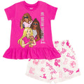 Barbie Peplum T-Shirt and Twill Shorts Outfit Set