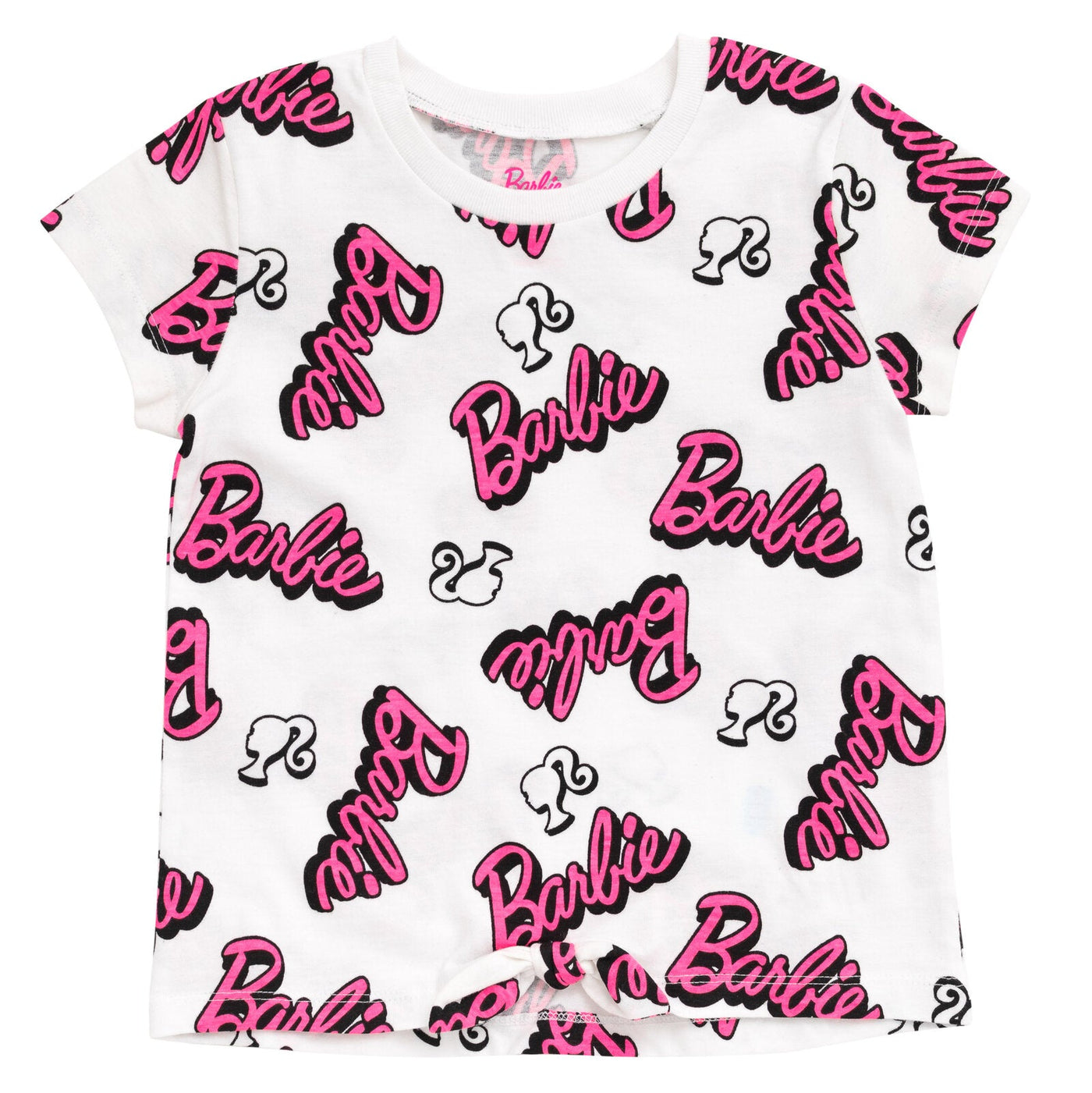 Barbie T-Shirt and Retro Dolphin Shorts Outfit Set - imagikids