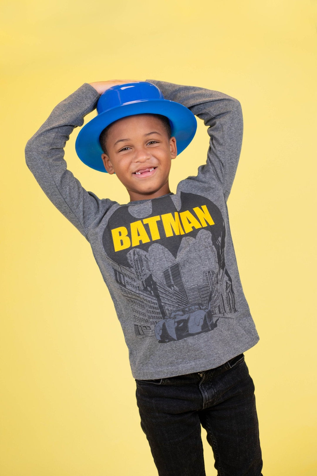 Batman 2 Pack Raglan Long Sleeve Graphic T-Shirt - imagikids