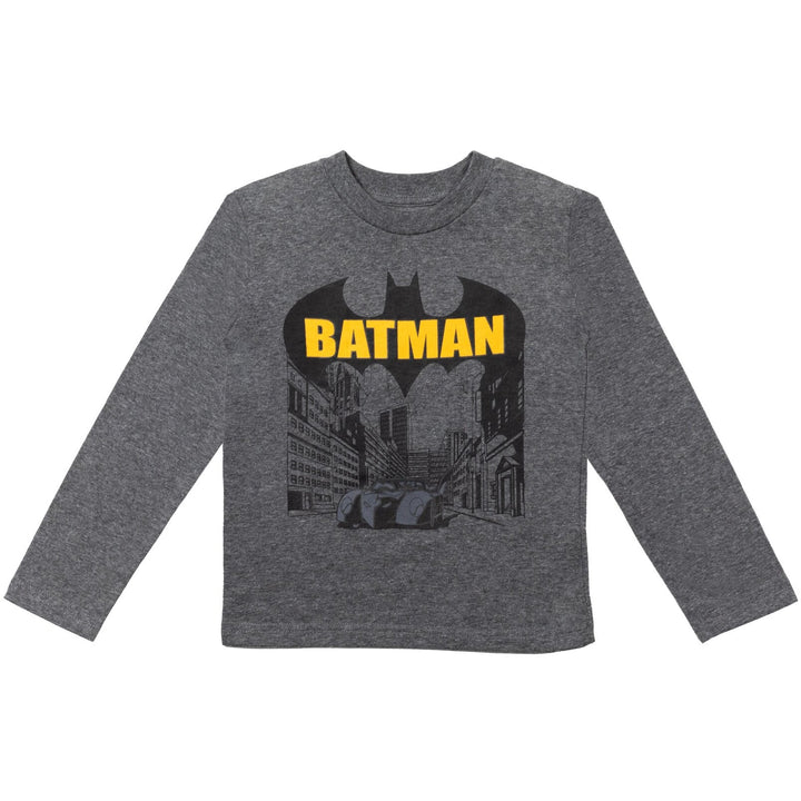 Batman 2 Pack Raglan Long Sleeve Graphic T-Shirt - imagikids