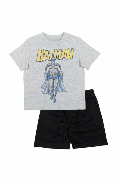 Batman 3 Piece Outfit Set: T-Shirt Shorts - imagikids