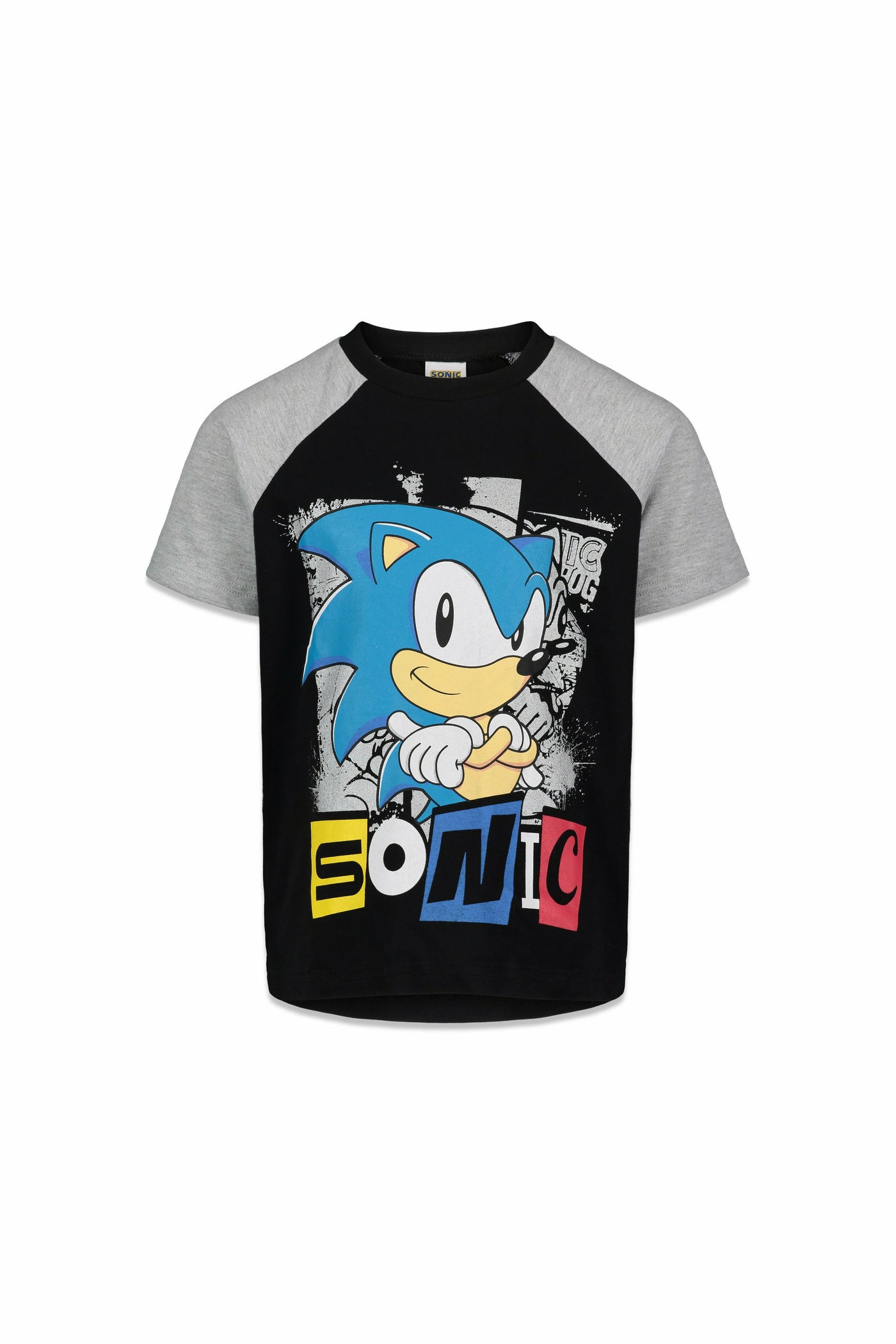 Sonic The Hedgehog 2 Pack Raglan Graphic T-Shirt