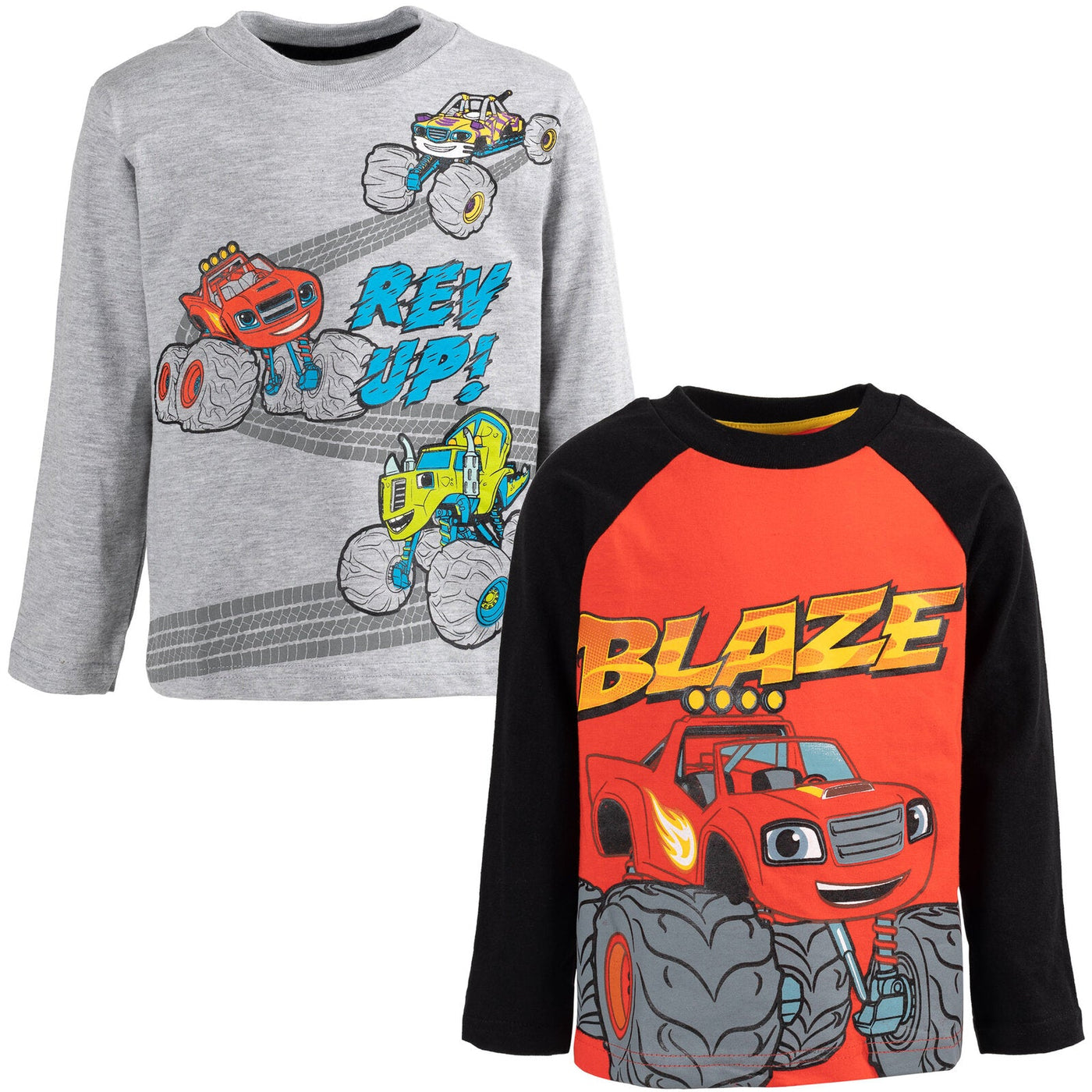 Blaze and the Monster Machines 2 Pack Long Sleeve Graphic T-Shirt - imagikids