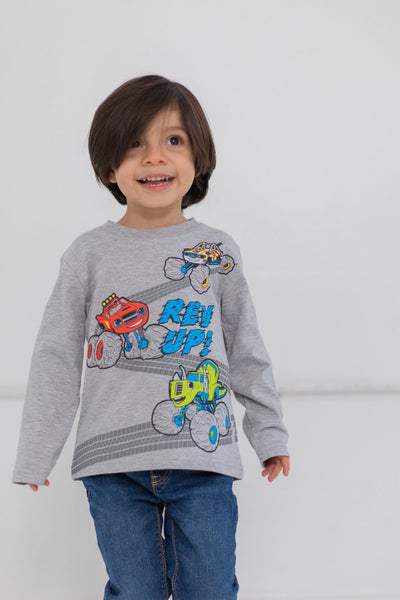 Blaze and the Monster Machines 2 Pack Long Sleeve Graphic T-Shirt - imagikids