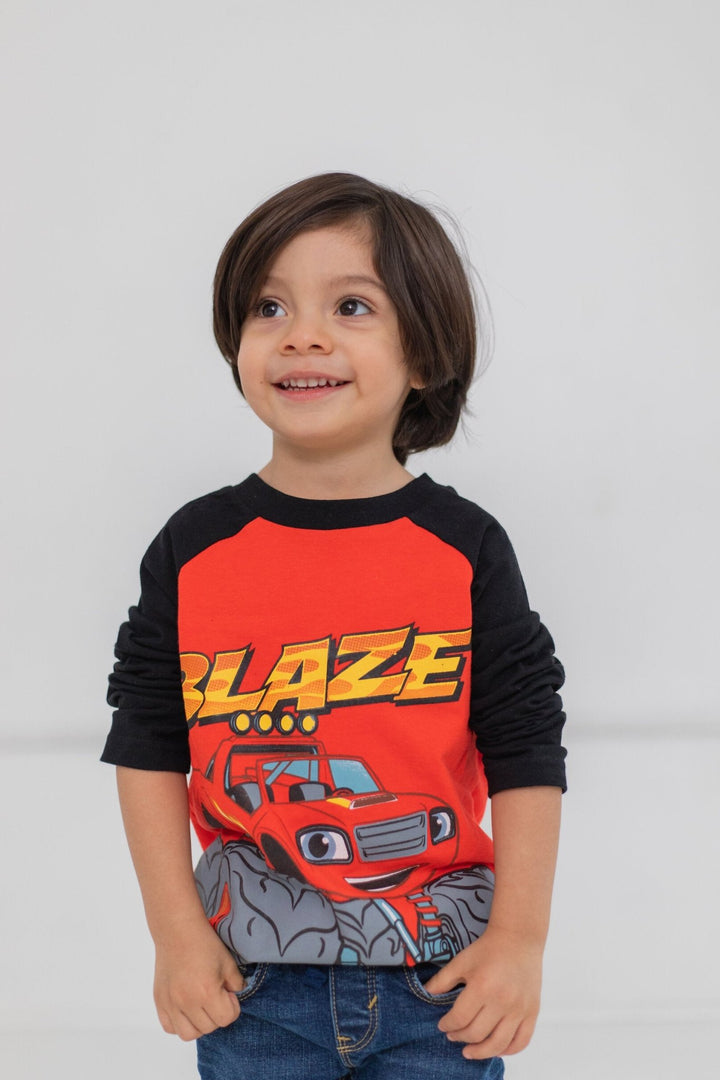 Blaze and the Monster Machines 2 Pack Long Sleeve Graphic T-Shirt - imagikids