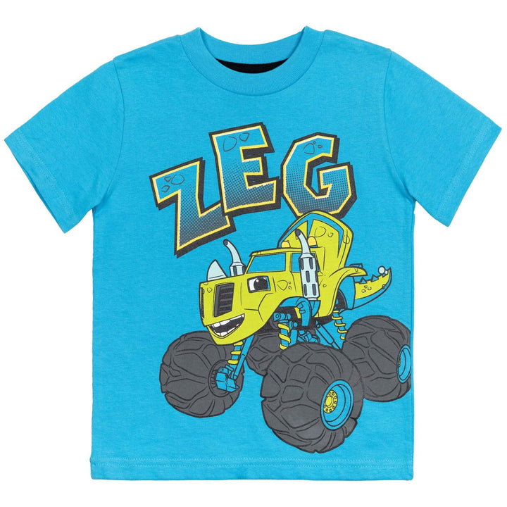 Blaze and the Monster Machines 3 Pack T-Shirts - imagikids