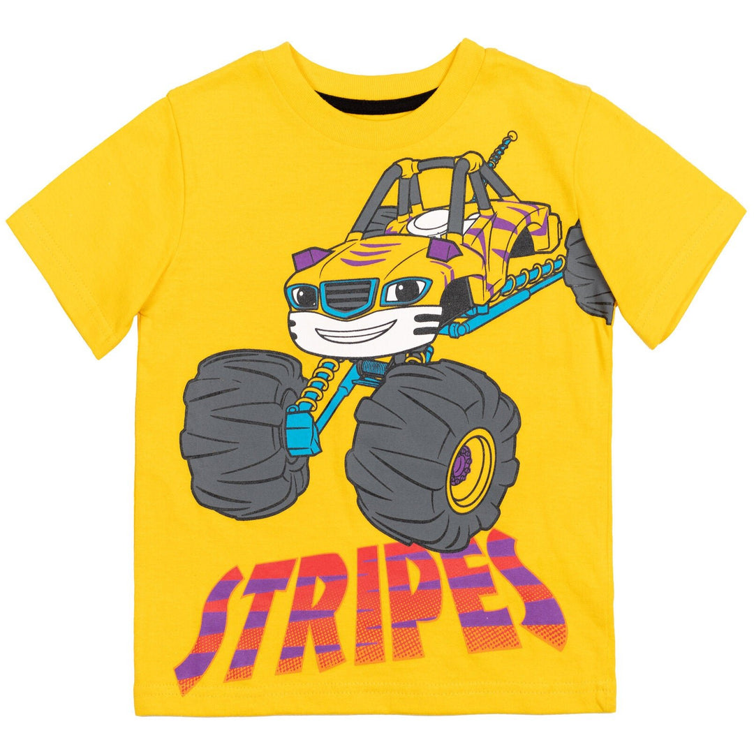 Blaze and the Monster Machines 3 Pack T-Shirts - imagikids