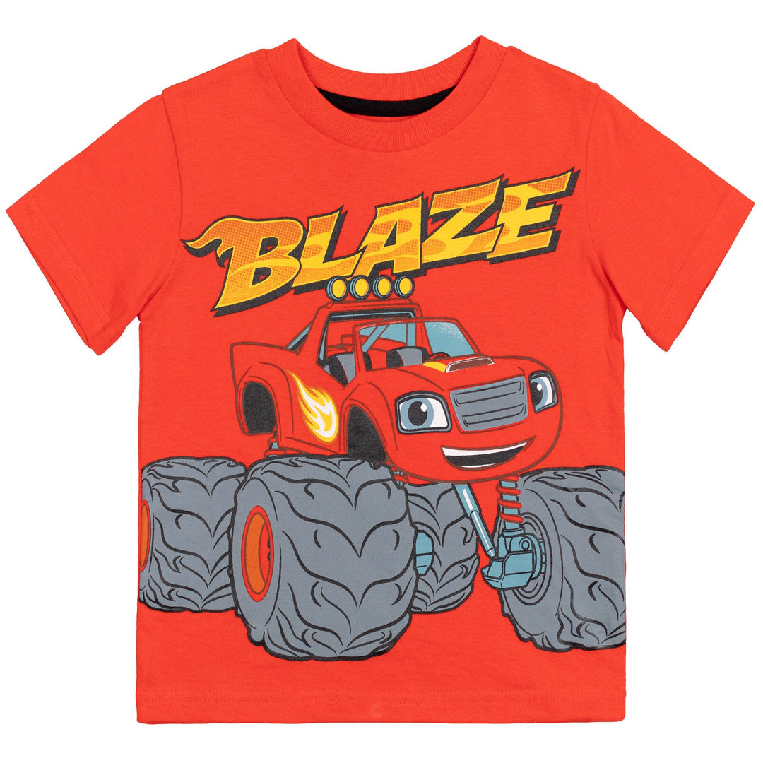 Blaze and the Monster Machines 3 Pack T-Shirts - imagikids