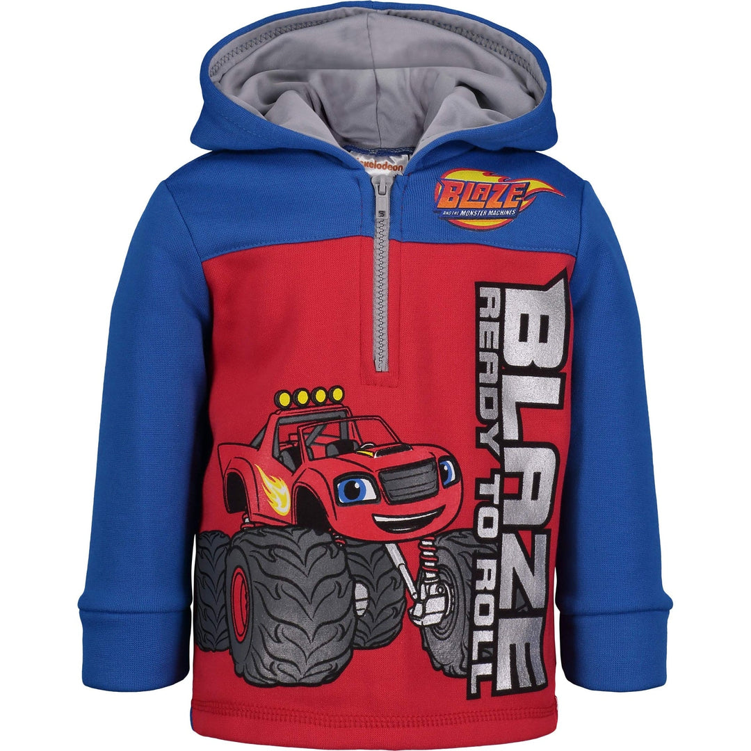 Blaze and the Monster Machines Fleece Half Zip Hoodie - imagikids