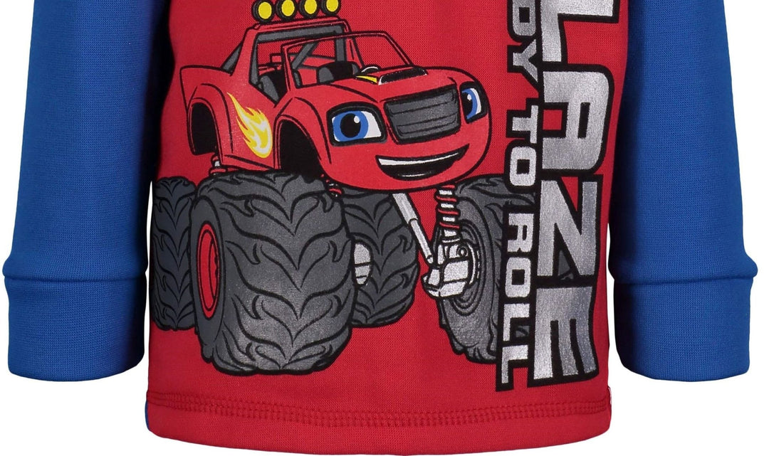 Blaze and the Monster Machines Fleece Half Zip Hoodie - imagikids