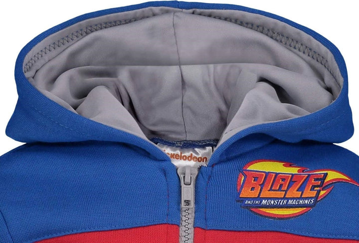 Blaze and the Monster Machines Fleece Half Zip Hoodie - imagikids