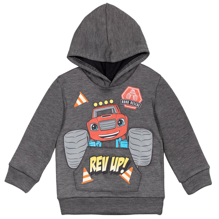 Blaze and the Monster Machines Fleece Pullover Hoodie and Jogger Pants Outfit Set - imagikids