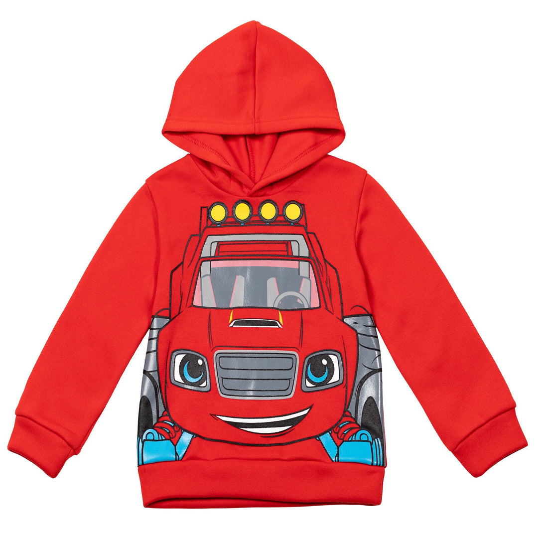 Blaze and the Monster Machines Fleece Pullover Hoodie and Jogger Pants Outfit Set - imagikids