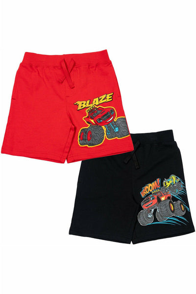 Blaze and the Monster Machines French Terry 2 Pack Shorts - imagikids