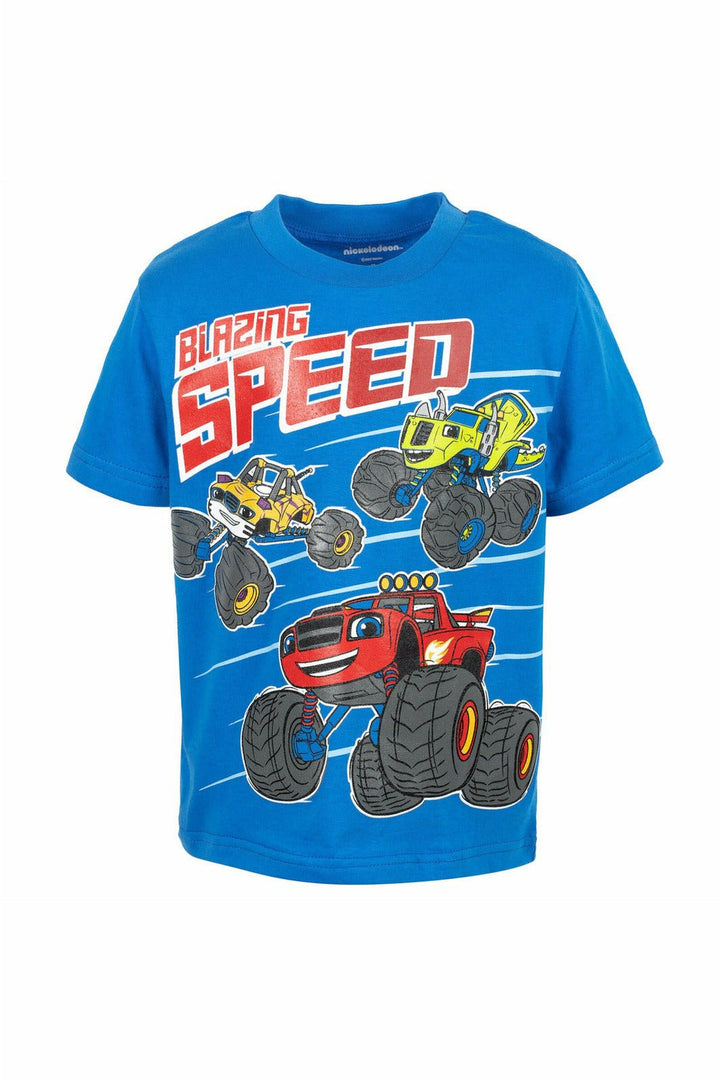 Blaze and the Monster Machines Graphic T-Shirt & Mesh Shorts - imagikids