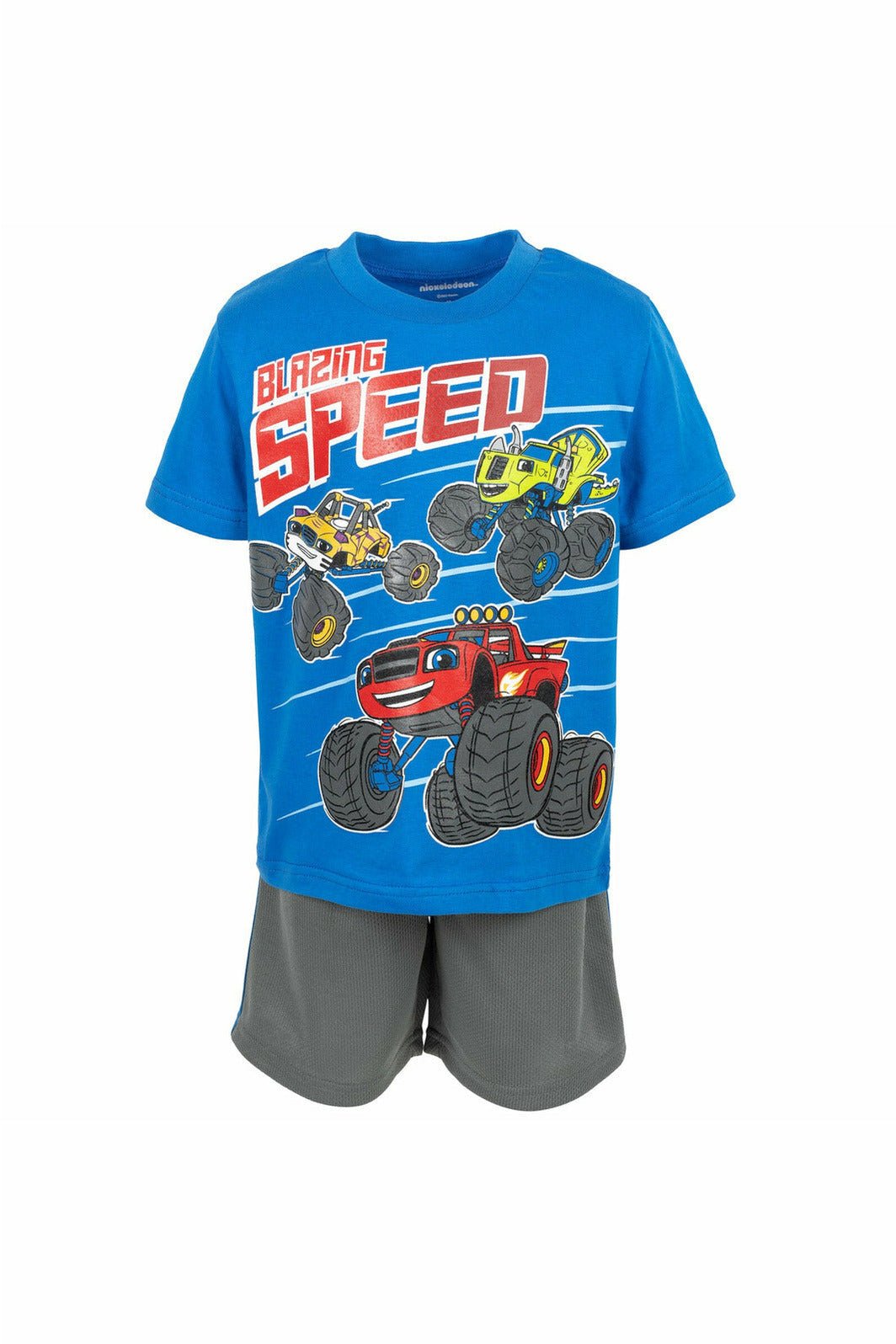 Blaze and the Monster Machines Graphic T-Shirt & Mesh Shorts - imagikids