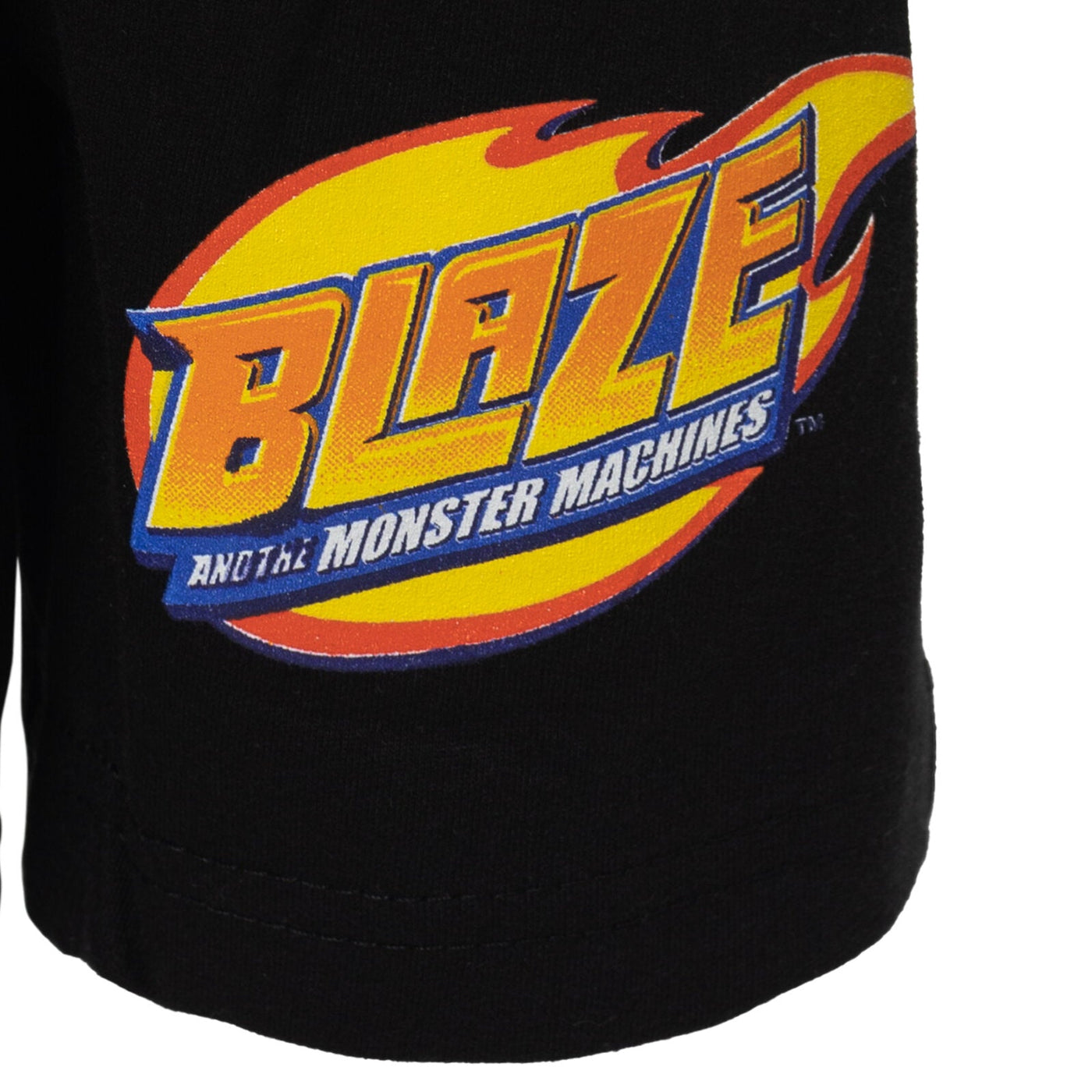 Blaze and the Monster Machines Pullover T-Shirt Tank Top and Bike Shorts French Terry 3 Piece Outfit Set - imagikids