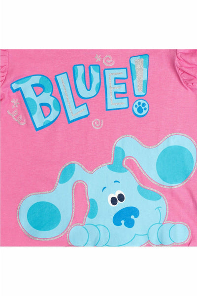 Blue's Clues & You! 3 Pack Ruffle Graphic T-Shirt - imagikids