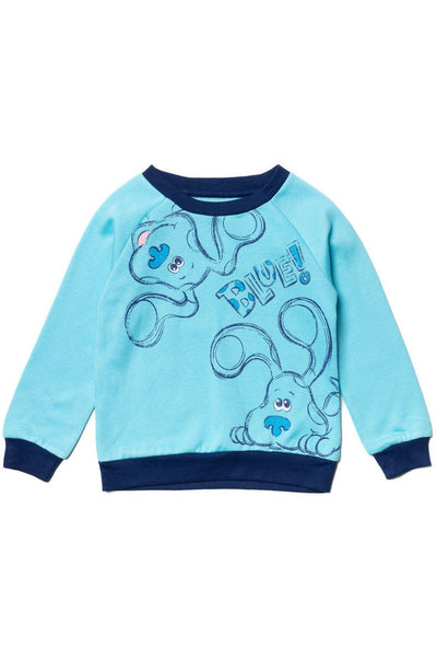 Blue's Clues & You! Baby Fleece Pullover Sweatshirt Infant to Toddler - imagikids