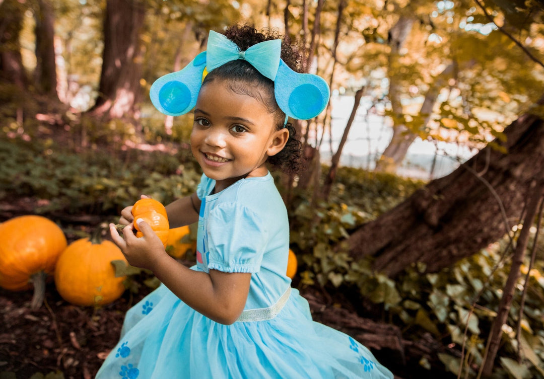 Blue's Clues & You! Costume Dress and Headband | imagikids Baby and Kids Clothing Blue's Clues & You! Costume Dress and Headband | imagikids Baby and Kids Clothing