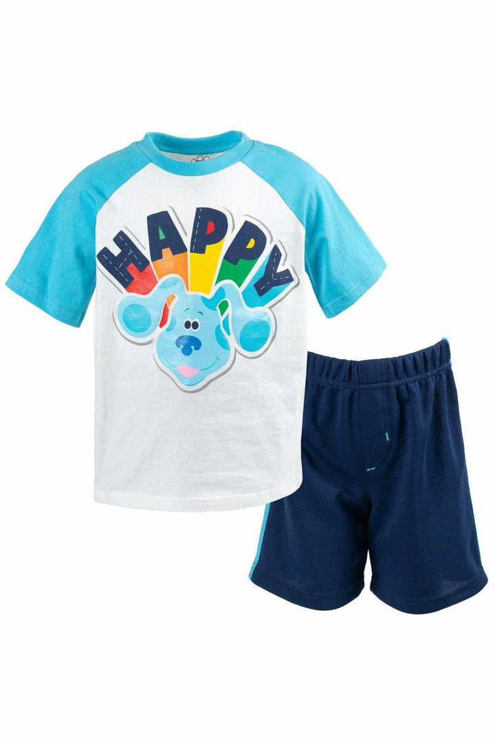 Blue's Clues & You! Graphic T-Shirt & Mesh Shorts - imagikids