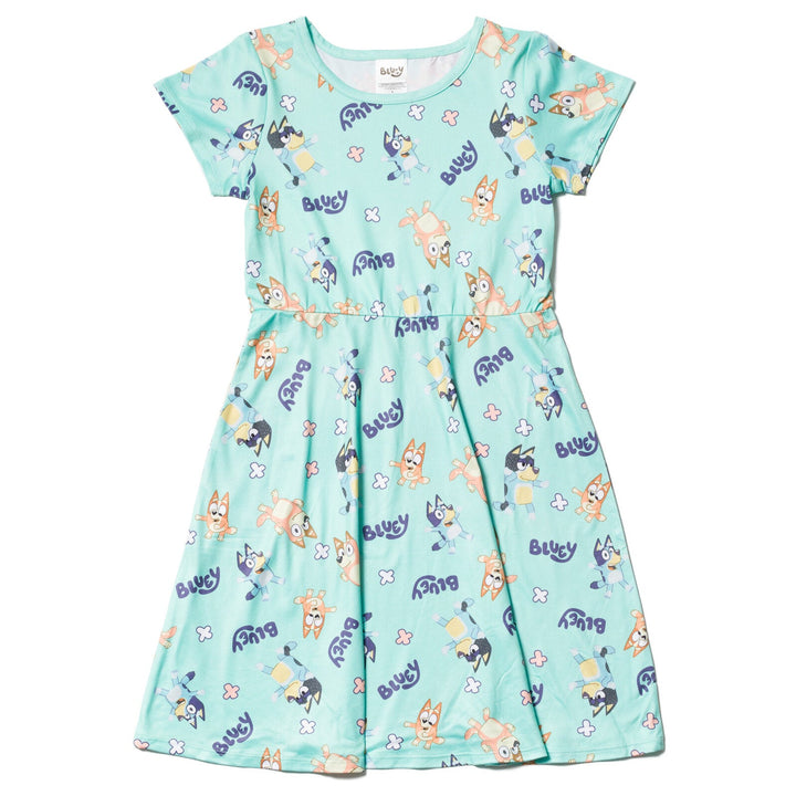 Bluey 2 Pack Skater Dresses - imagikids