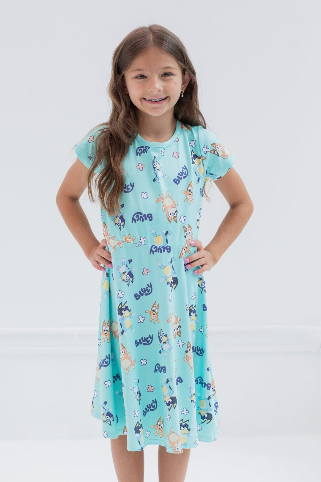 Bluey 2 Pack Skater Dresses - imagikids