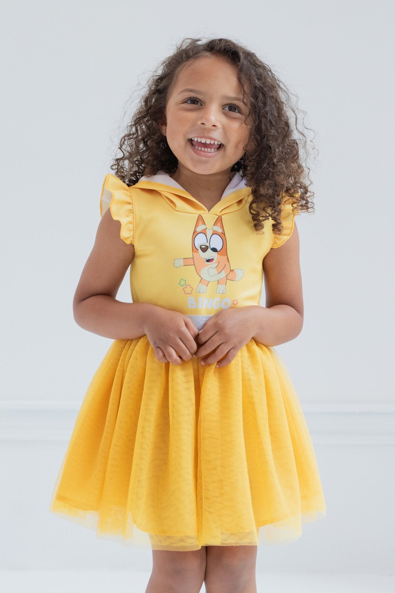 Bluey Bingo (Bluey) Mesh Cosplay Dress | imagikids Baby and Kids Clothing