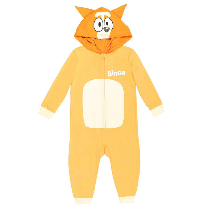 Bluey Bingo (Bluey) Zip Up Cosplay Coverall - imagikids