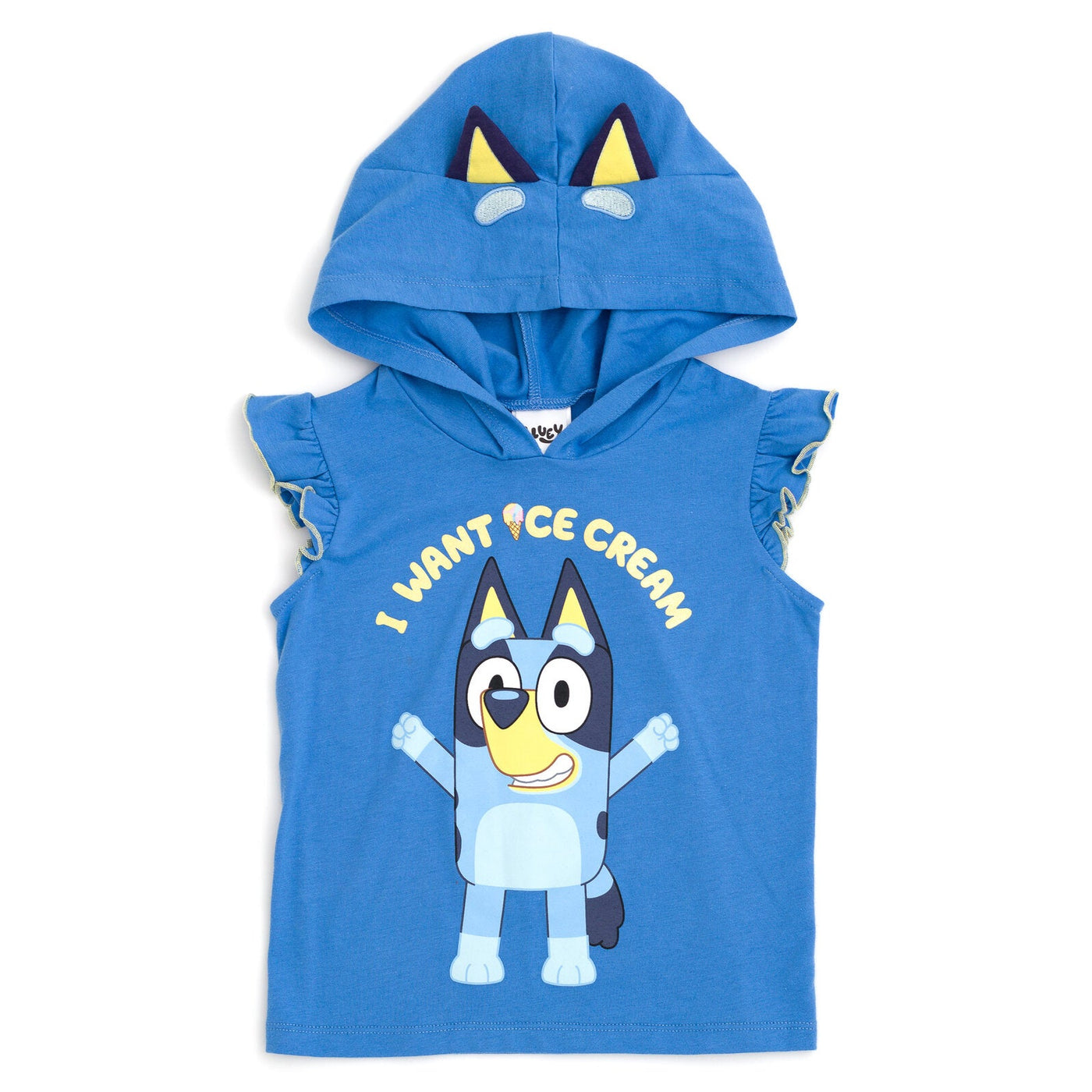Bluey Cosplay Tank Top and Dolphin French Terry Shorts Outfit Set - imagikids