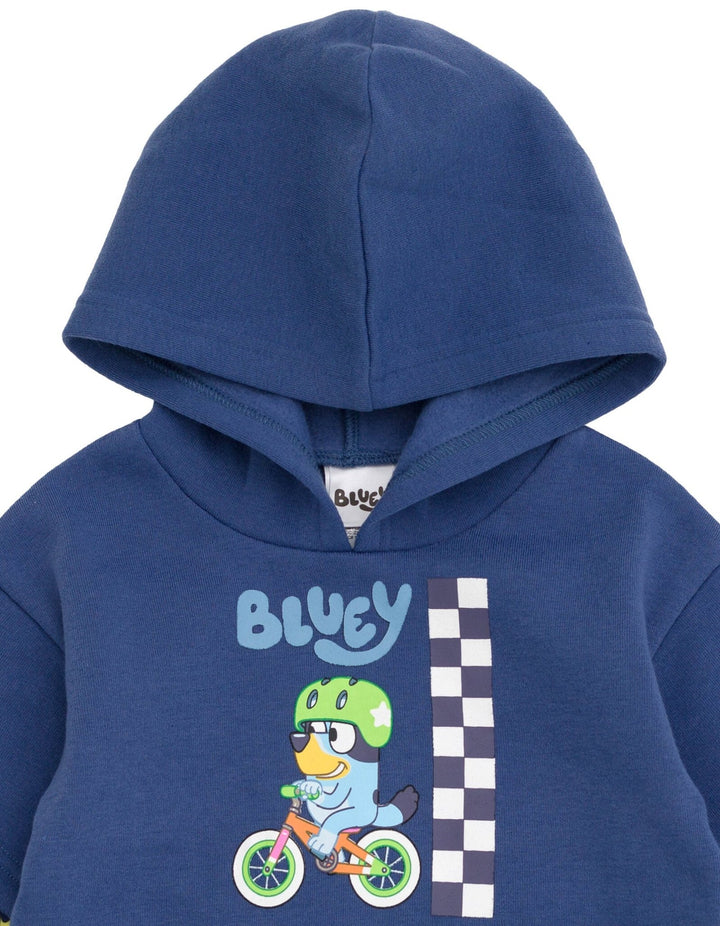 Bluey Fleece Hangdown Hoodie - imagikids